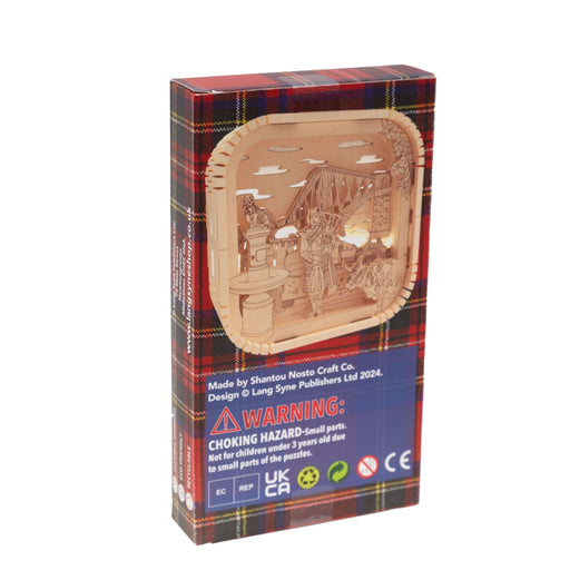 Icons Scotland Nightlight 3D Wood Puzzle - Heritage Of Scotland - N/A