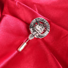 Innes Clan Badge, Kilt Pin, Lapel Pin, Cufflinks, Keyring/Key Fob & Gift Set — Fine Pewter by Art Pewter — Made in Scotland (Shiny Finish) - Heritage Of Scotland - Lapel Pin