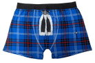 Instakilt Boxer Shorts – Blue Novelty Scottish Boxers for Men (S–XL) - Heritage Of Scotland - S