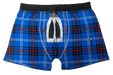 Instakilt Boxer Shorts – Blue Novelty Scottish Boxers for Men (S–XL) - Heritage Of Scotland - S
