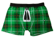 Instakilt Boxer Shorts – Green Novelty Scottish Boxers for Men (S–XL) - Heritage Of Scotland - S