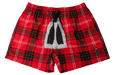Instakilt Swim Shorts – Men’s Scottish Novelty Swimwear (S–XL) - Heritage Of Scotland - S