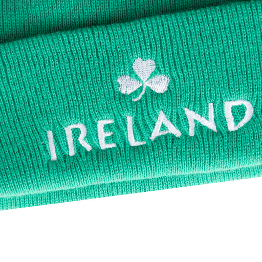 Ireland Beanie Hat Green - Heritage Of Scotland - GREEN