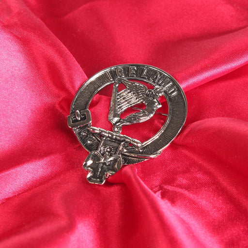 Ireland Clan Badge, Kilt Pin, Lapel Pin, Cufflinks, Keyring/Key Fob & Gift Set — Fine Pewter by Art Pewter — Made in Scotland (Shiny Finish) - Heritage Of Scotland - Badge