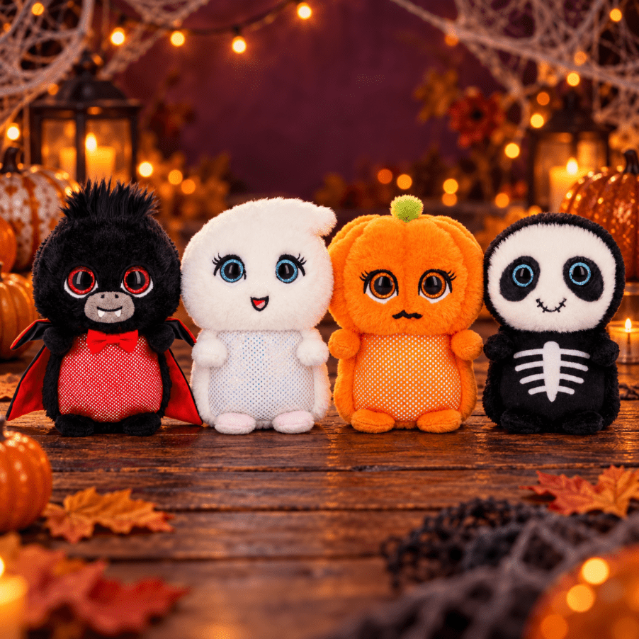 Keel Toys Halloween Mini Motsu Soft Toys - Dracula - Heritage Of Scotland -