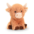 Keel Toys Keeleco Shaggy Cow Plush Toy 18cm - Heritage Of Scotland -