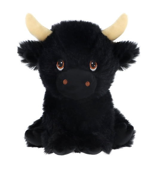Keeleco Black Shaggy Cow - Heritage Of Scotland - BLACK