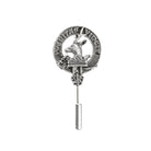 Keith Clan Badge, Kilt Pin, Lapel Pin, Cufflinks, Keyring/Key Fob & Gift Set — Fine Pewter by Art Pewter — Made in Scotland (Shiny Finish) - Heritage Of Scotland - Lapel Pin