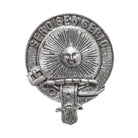 Kerr Clan Badge, Kilt Pin, Lapel Pin, Cufflinks, Keyring/Key Fob & Gift Set — Fine Pewter by Art Pewter — Made in Scotland (Shiny Finish) - Heritage Of Scotland - Badge