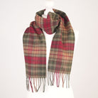 Kids 100% Cashmere Tartan Mini Scarf - BUCHANAN AUTUMN - Heritage Of Scotland -