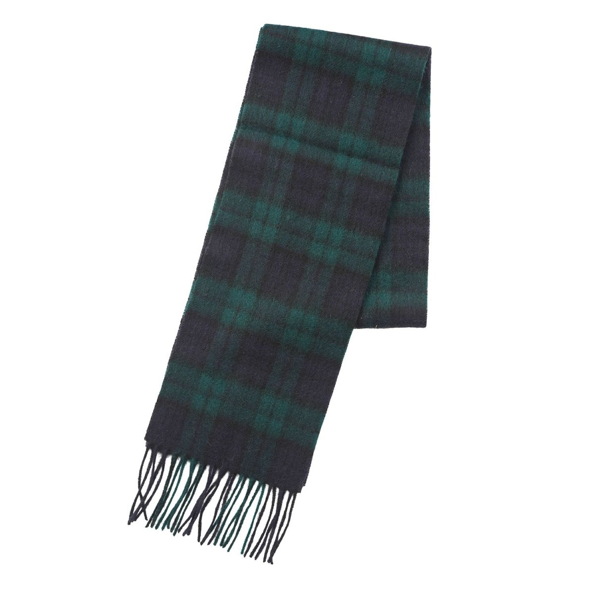 Kids 100% Lambswool Tartan Mini Scarf – Soft Children’s Wool Scarf - BLACK WATCH - Heritage Of Scotland -