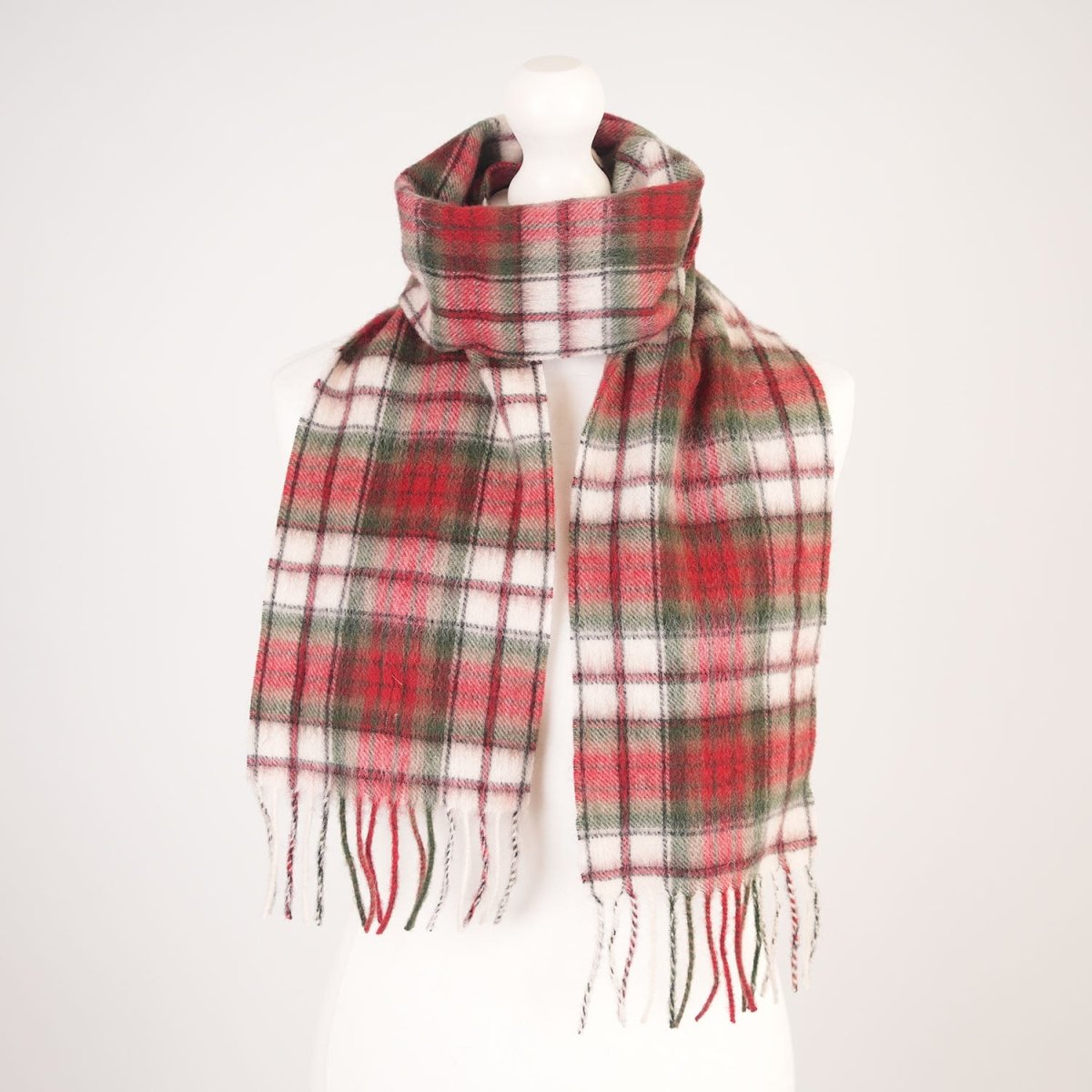Kids 100% Lambswool Tartan Mini Scarf – Soft Children’s Wool Scarf - MACDUFF DRESS - Heritage Of Scotland -