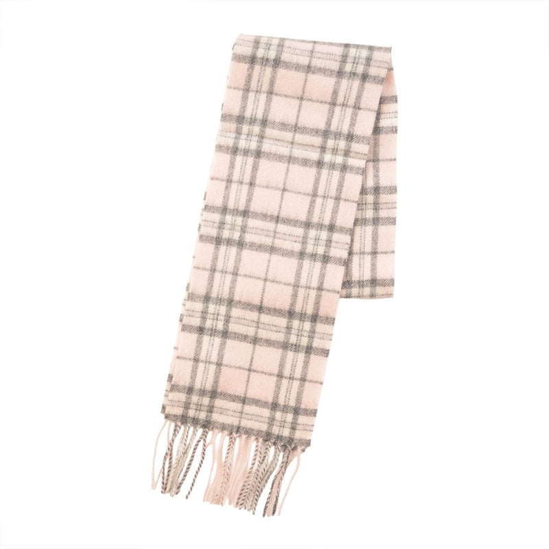 Kids 100% Lambswool Tartan Mini Scarf – Soft Children’s Wool Scarf - THOMSON PALE - Heritage Of Scotland - Thomson Pale