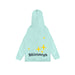 Kids Scotland 3D Puff Hoodie Aqua - Heritage Of Scotland - AQUA