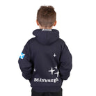 Kids Scotland 3D Puff Hoodie Navy – Children’s Hooded Sweatshirt - Heritage Of Scotland - 0 - 1 YEARS