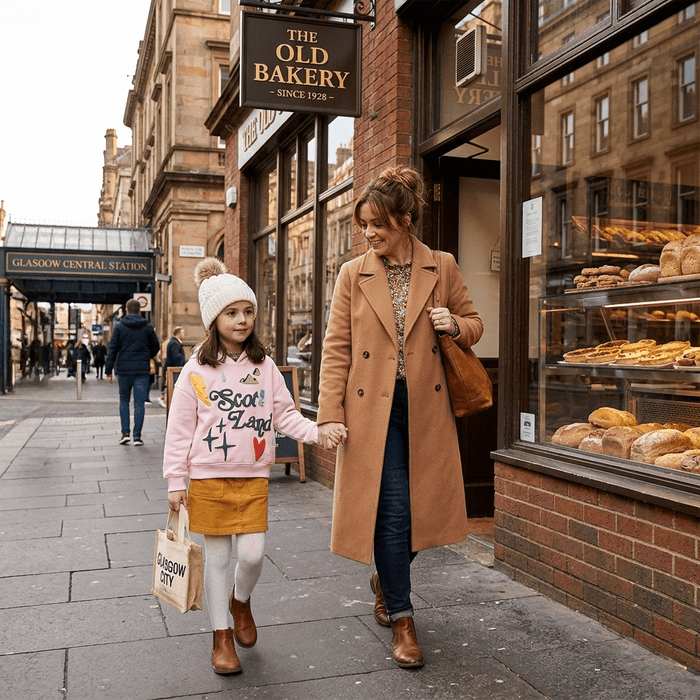 Kids Scotland Pink Hoodie 3D Puff Printed - Sweatshirt with Saltire Design - Heritage Of Scotland - 0 - 1 YEARS