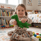 Knitted Nessie Plush 18cm – Soft Loch Ness Monster Toy & Scottish Keepsake - Heritage Of Scotland - 