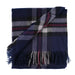 Ladies Cashmere Tartan Mini Cape Thomson Navy - Heritage Of Scotland - THOMSON NAVY