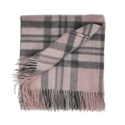 Ladies Cashmere Tartan Mini Cape Thomson Pink - Heritage Of Scotland - THOMSON PINK