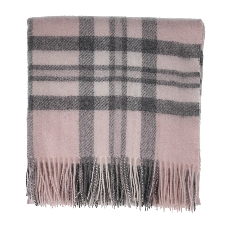 Ladies Cashmere Tartan Mini Cape Thomson Pink - Heritage Of Scotland - THOMSON PINK