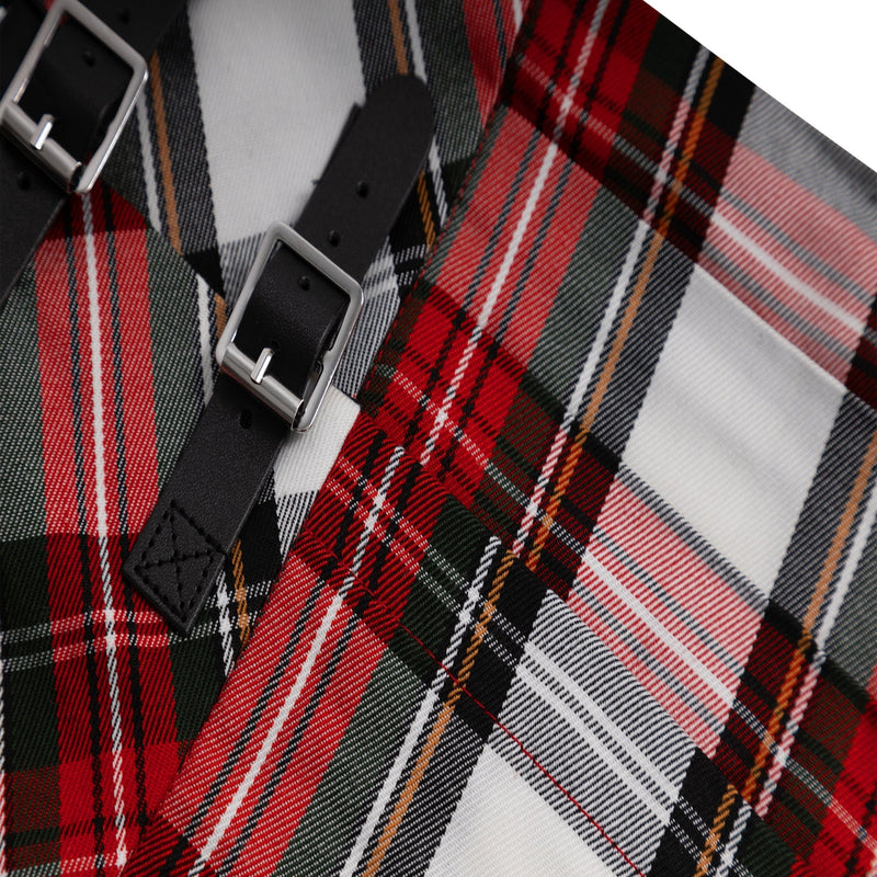 Ladies Deluxe Billie Kilted Skirt Stewart Dress - Heritage Of Scotland - STEWART DRESS