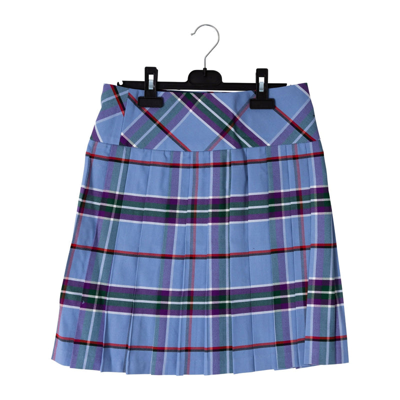 Ladies Deluxe Billie Kilted Skirt World Peace Tartan - Heritage Of Scotland - WORLD PEACE TARTAN