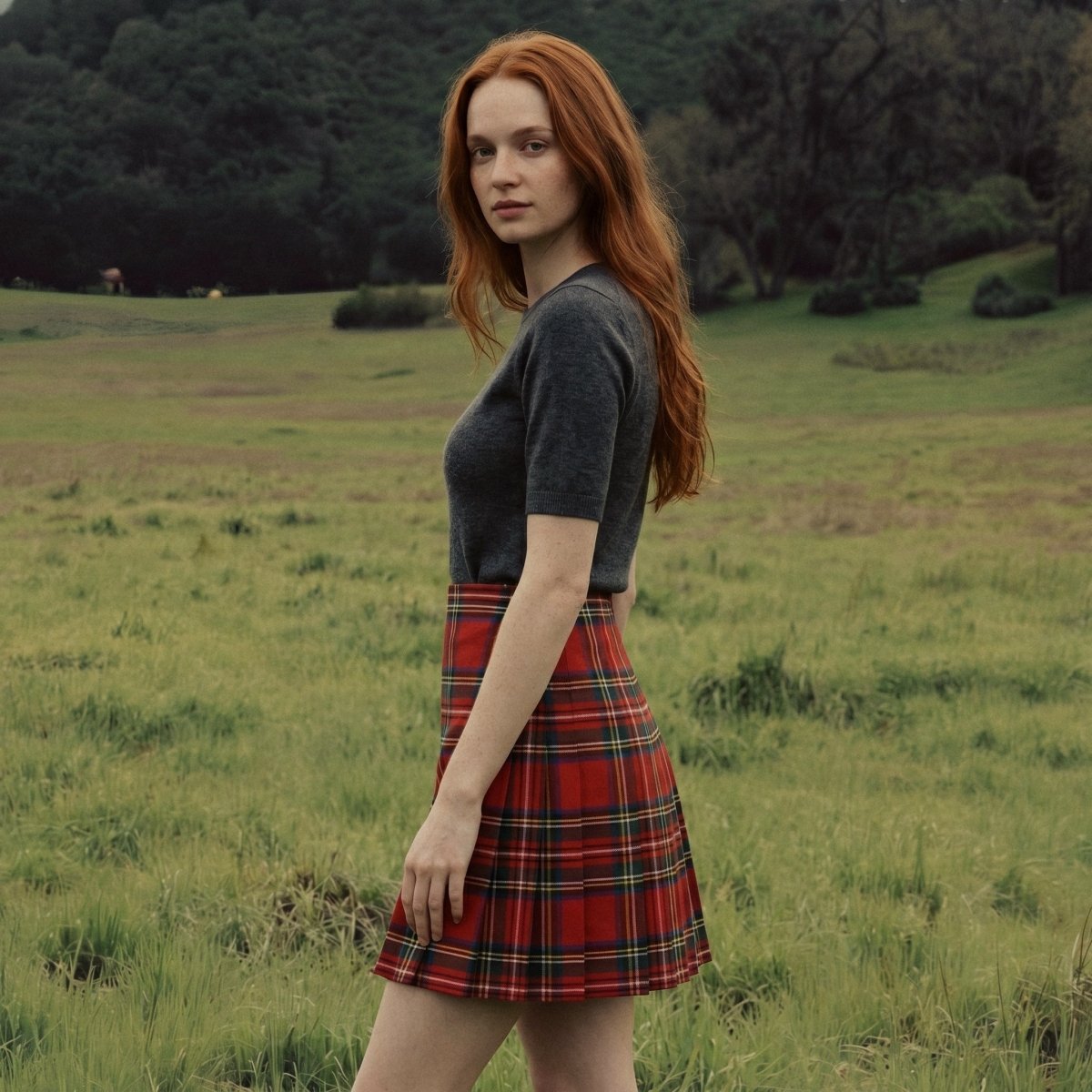 Ladies Deluxe Tartan Kilted Skirt Stewart Royal - Heritage Of Scotland - Stewart Royal