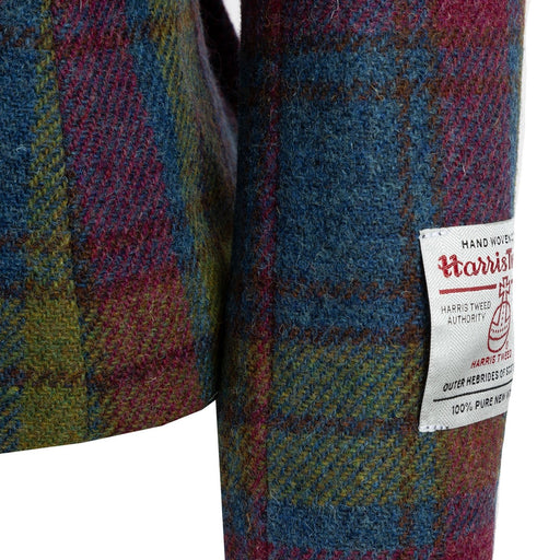 Ladies Iona Harris Tweed Jacket Pink Lovat - Heritage Of Scotland - PINK LOVAT