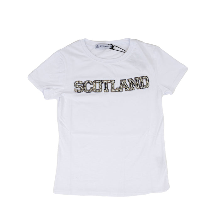 Ladies Lilly T - Shirt White - Heritage Of Scotland - WHITE