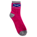 Ladies Scottish Socks – Highland Coo or Pink Multi Saltire (UK 4–7) - Heritage Of Scotland - Saltire 'Scotland'