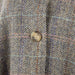 Ladies Vivienne Harris Tweed Poncho Natural Check - Heritage Of Scotland - NATURAL CHECK