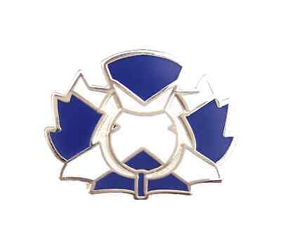 Lapel Badge Saltire Thistle - Heritage Of Scotland - NA