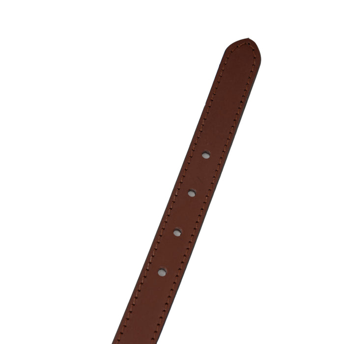 Leather Blanket Belt Brown - Heritage Of Scotland - BROWN