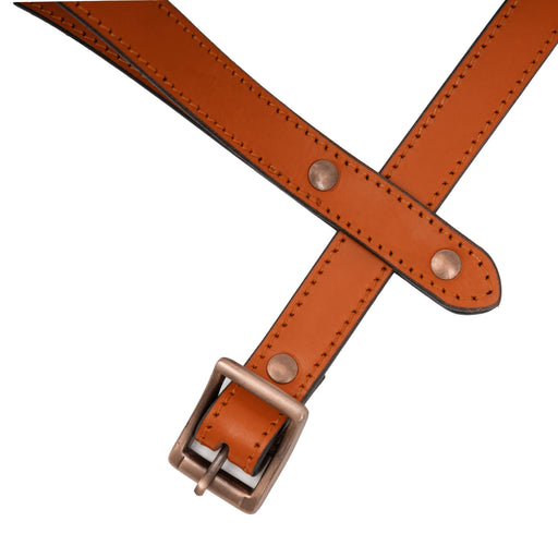 Leather Blanket Belt Tan - Heritage Of Scotland - TAN