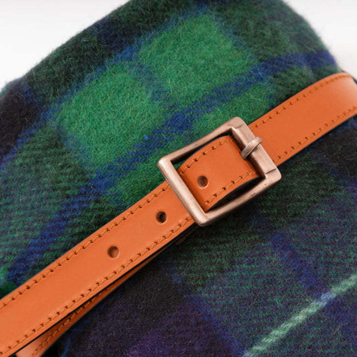 Leather Blanket Belt Tan - Heritage Of Scotland - TAN