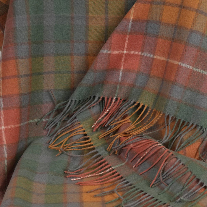 Luxury 100% Cashmere Blanket - Heritage Of Scotland - BUCHANAN ANTIQUE