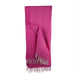 Luxury Herringbone Wool Knit Knee Blanket - Heritage Of Scotland - PINK