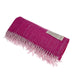 Luxury Herringbone Wool Knit Knee Blanket - Heritage Of Scotland - PINK