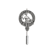 MacFarlane Clan Badge, Kilt Pin, Lapel Pin, Cufflinks, Keyring/Key Fob & Gift Set — Fine Pewter by Art Pewter — Made in Scotland (Shiny Finish) - Heritage Of Scotland - Lapel Pin