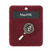 MacFie Clan Badge, Kilt Pin, Lapel Pin, Cufflinks, Keyring/Key Fob & Gift Set — Fine Pewter by Art Pewter — Made in Scotland (Shiny Finish) - Heritage Of Scotland - Lapel Pin