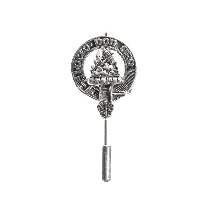 MacKenzie Clan Badge, Kilt Pin, Lapel Pin, Cufflinks, Keyring/Key Fob & Gift Set — Fine Pewter by Art Pewter — Made in Scotland (Shiny Finish) - Heritage Of Scotland - Lapel Pin