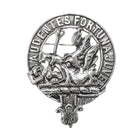 MacKinnon Clan Badge, Kilt Pin, Lapel Pin, Cufflinks, Keyring/Key Fob & Gift Set — Fine Pewter by Art Pewter — Made in Scotland (Shiny Finish) - Heritage Of Scotland - Badge