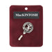 MacKintosh Clan Badge, Kilt Pin, Lapel Pin, Cufflinks, Keyring/Key Fob & Gift Set — Fine Pewter by Art Pewter — Made in Scotland (Shiny Finish) - Heritage Of Scotland - Lapel Pin