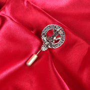 MacKintosh Clan Badge, Kilt Pin, Lapel Pin, Cufflinks, Keyring/Key Fob & Gift Set — Fine Pewter by Art Pewter — Made in Scotland (Shiny Finish) - Heritage Of Scotland - Lapel Pin