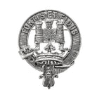 MacLachlan Clan Badge, Kilt Pin, Lapel Pin, Cufflinks, Keyring/Key Fob & Gift Set — Fine Pewter by Art Pewter — Made in Scotland (Shiny Finish) - Heritage Of Scotland - Badge
