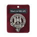MacLachlan Clan Badge, Kilt Pin, Lapel Pin, Cufflinks, Keyring/Key Fob & Gift Set — Fine Pewter by Art Pewter — Made in Scotland (Shiny Finish) - Heritage Of Scotland - Badge