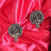 MacLaine Clan Badge, Kilt Pin, Lapel Pin, Cufflinks, Keyring/Key Fob & Gift Set — Fine Pewter by Art Pewter — Made in Scotland (Shiny Finish) - Heritage Of Scotland - Badge