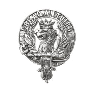 MacLaren Clan Badge, Kilt Pin, Lapel Pin, Cufflinks, Keyring/Key Fob & Gift Set — Fine Pewter by Art Pewter — Made in Scotland (Shiny Finish) - Heritage Of Scotland - Badge