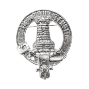 Malcolm / MacCallum Clan Badge, Kilt Pin, Lapel Pin, Cufflinks, Keyring/Key Fob & Gift Set — Fine Pewter by Art Pewter — Made in Scotland (Shiny Finish) - Heritage Of Scotland - Badge