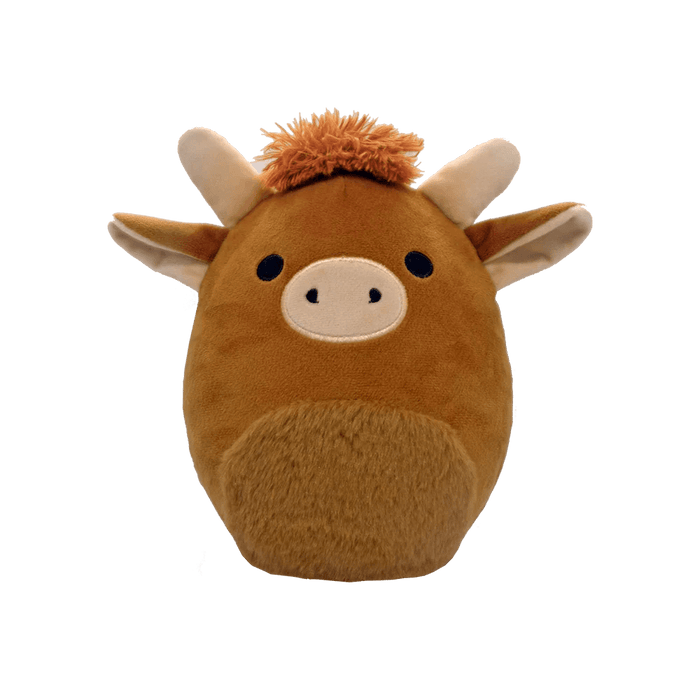 McSquashies Highland Coo Plush – Morag (14cm) & Heather (24cm) - Heritage Of Scotland - 14 cm - Morag Moo